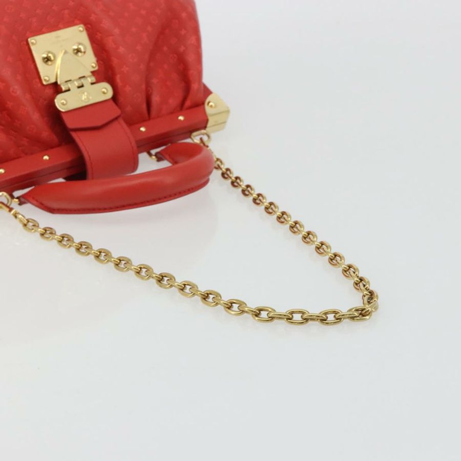 【日本直送】路易威登 (LOUIS VUITTON) Nanogram Monogram 手拿包 紅色 M22327 LV Auth ka5104SM-8