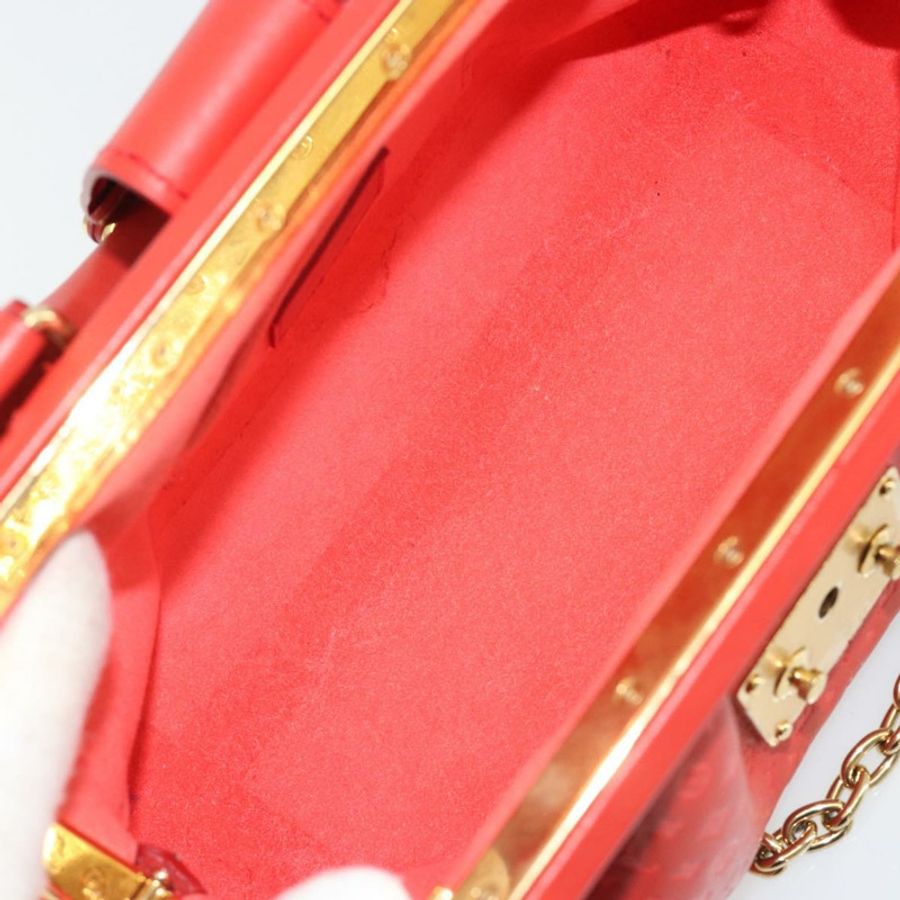 【日本直送】路易威登 (LOUIS VUITTON) Nanogram Monogram 手拿包 紅色 M22327 LV Auth ka5104SM-10