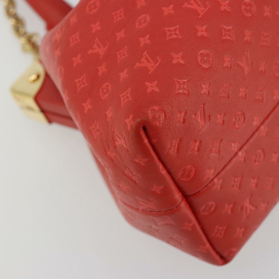 【日本直送】路易威登 (LOUIS VUITTON) Nanogram Monogram 手拿包 紅色 M22327 LV Auth ka5104SM-15
