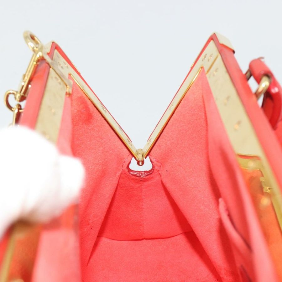 【日本直送】路易威登 (LOUIS VUITTON) Nanogram Monogram 手拿包 紅色 M22327 LV Auth ka5104SM-23