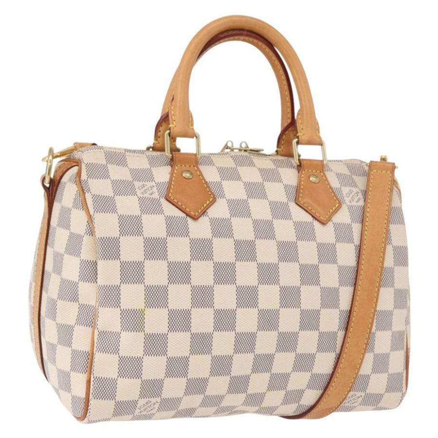 【日本直送】路易威登 Damier Azur Speedy Bandouliere 25 手提包 N41374 LV Auth ka5166A-0