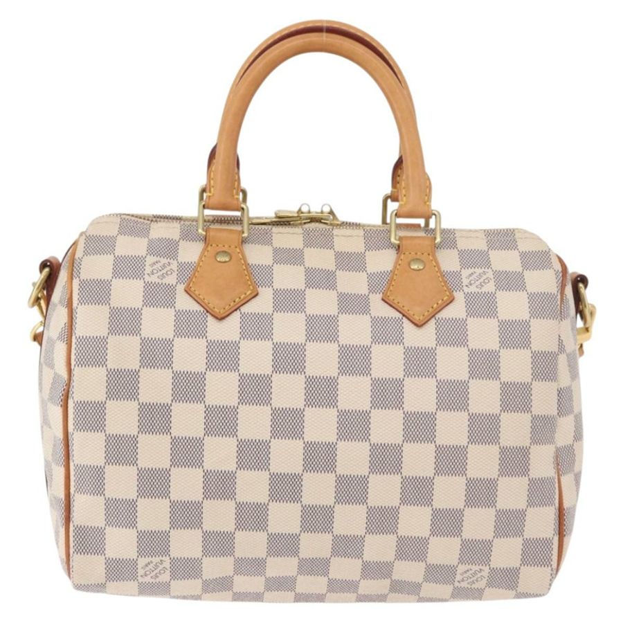 【日本直送】路易威登 Damier Azur Speedy Bandouliere 25 手提包 N41374 LV Auth ka5166A-1