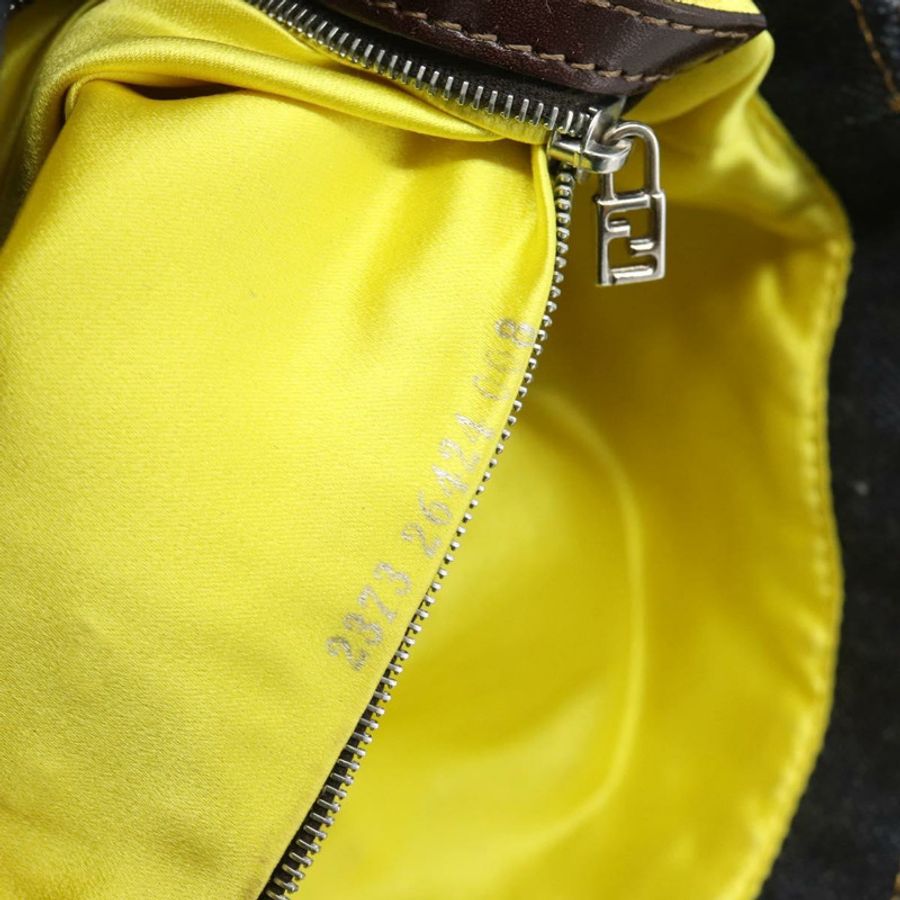 【日本直送】FENDI 牛仔布串珠 Mamma Baguette 單肩包 多色 藍色 正品 yk20706SAM-22