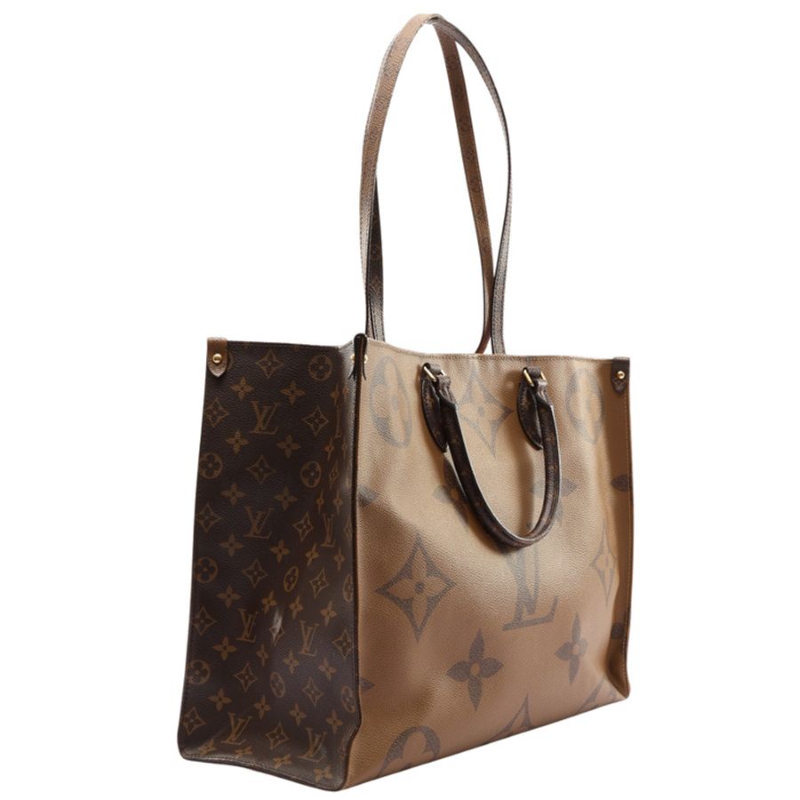 LOUIS VUITTON LV 路易威登 Onthego GM 两用包 棕色 原花帆布 M45320-1