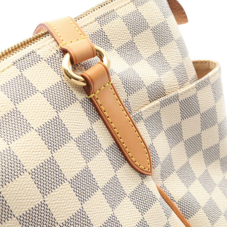路易威登 Totally PM 手提單肩包 N51261 Damier Azur 帆布 二手 LV-10