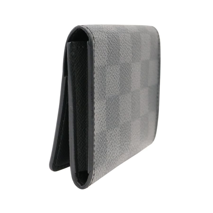 LOUIS VUITTON LV 路易威登 Enveloppe Carte De Visite 名片夾 黑色 棋盤格帆布 N63338-1