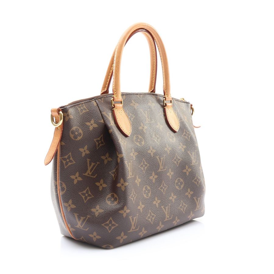 LOUIS VUITTON LV 路易威登 Turenne PM 兩用包 棕色 原花帆布 M48813-1