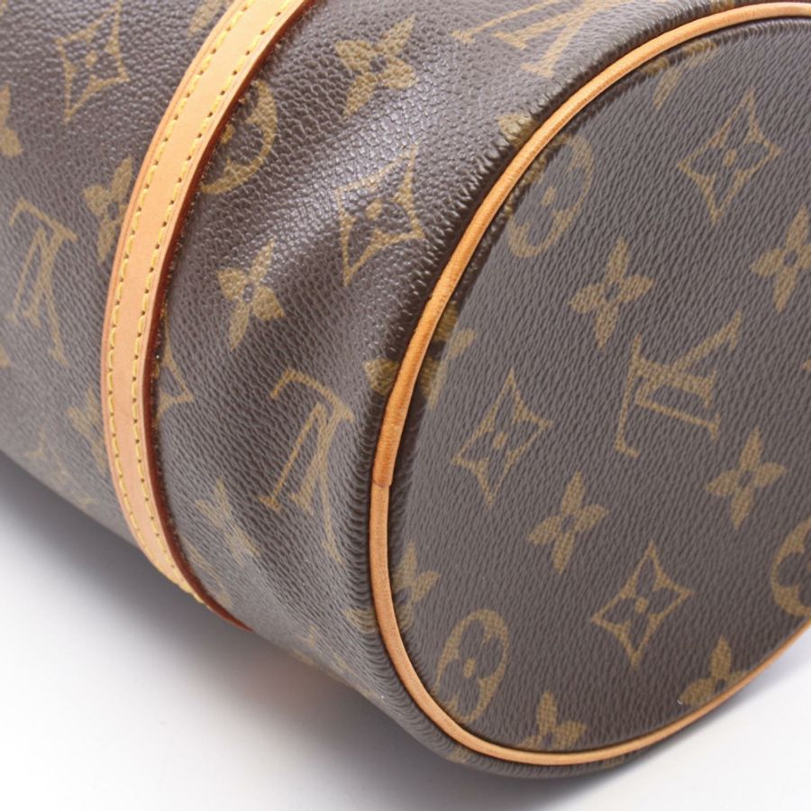 路易威登 Papillon 26 手提包 M51386 Monogram 帆布皮革棕色二手 LV-7