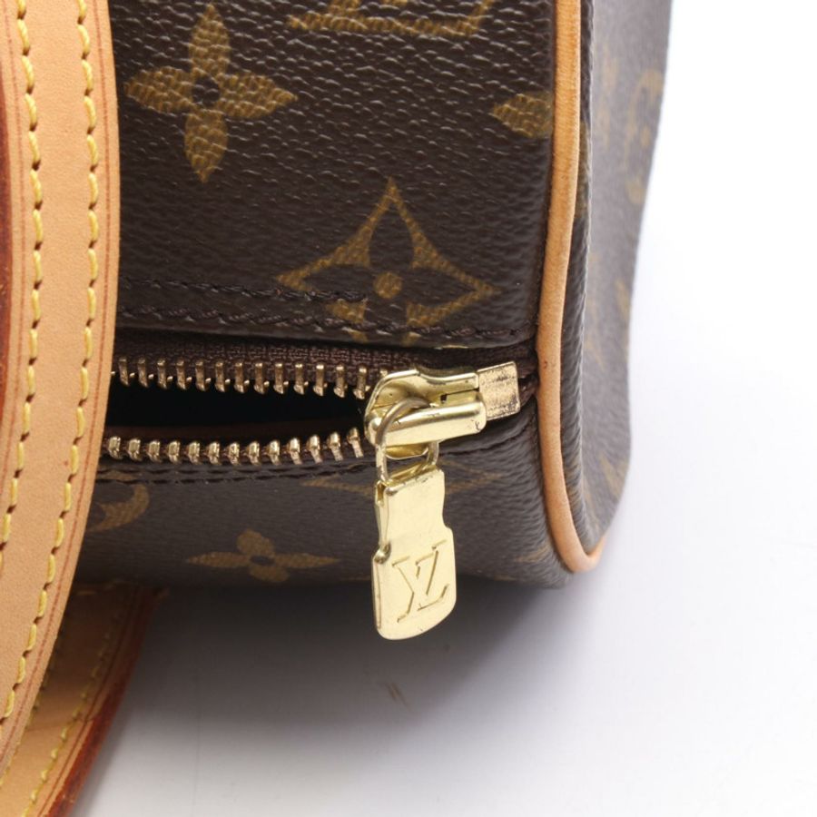 路易威登 Papillon 26 手提包 M51386 Monogram 帆布皮革棕色二手 LV-8