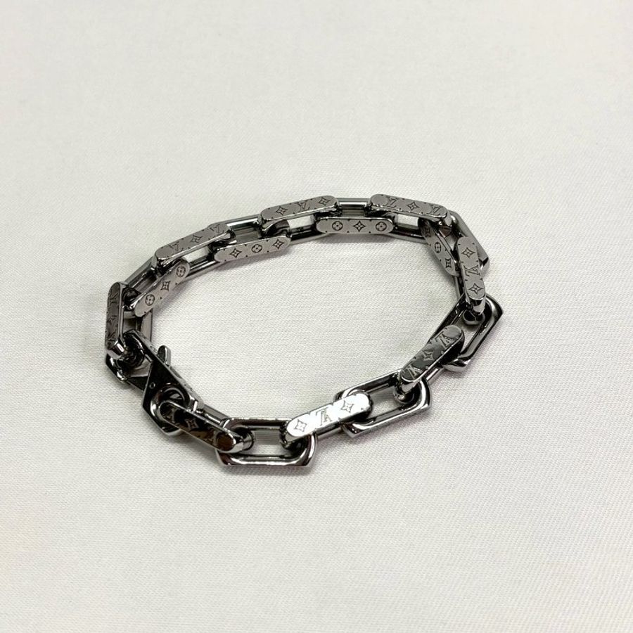 LV Monogram Chain粗鏈條手鍊-2