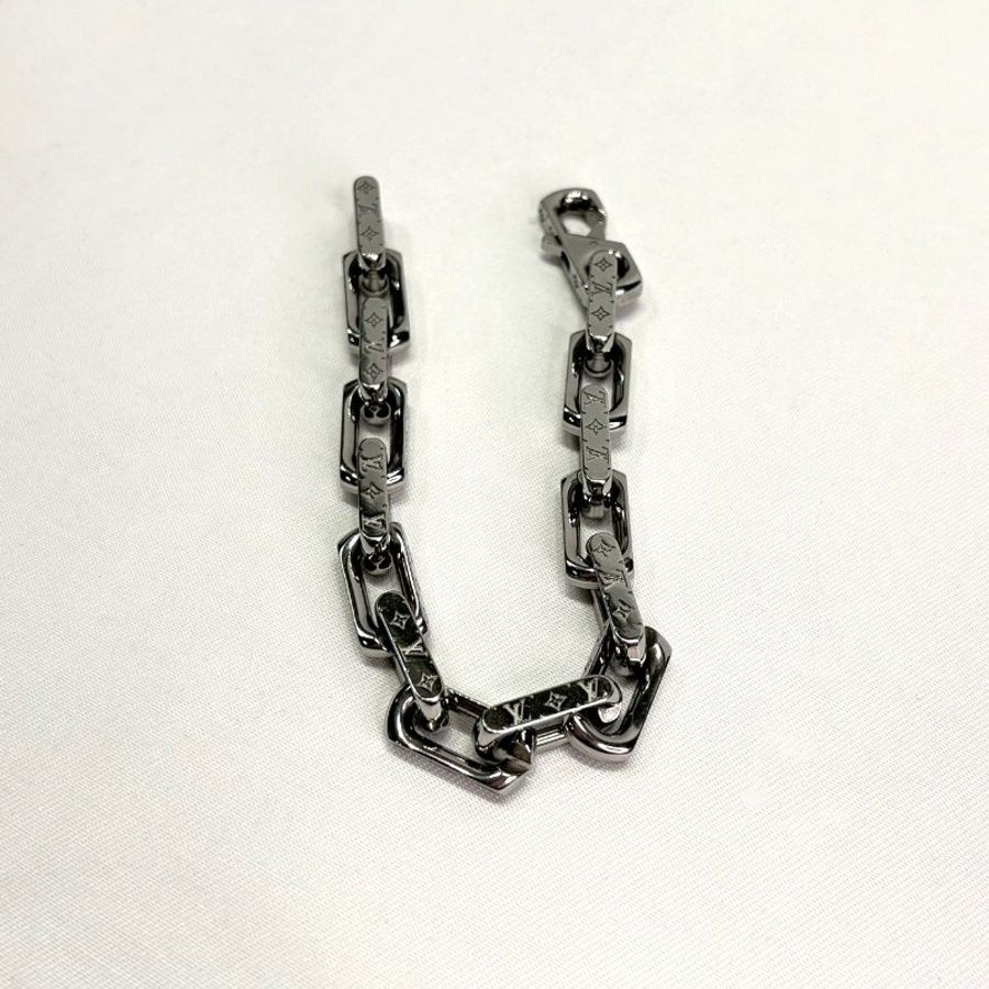 LV Monogram Chain粗鏈條手鍊-3