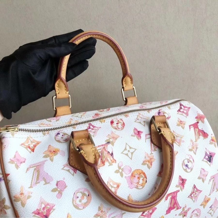 LV 白水彩speedy30,收藏款Marc Jacobs x Richard Prince 08年的合作款-2