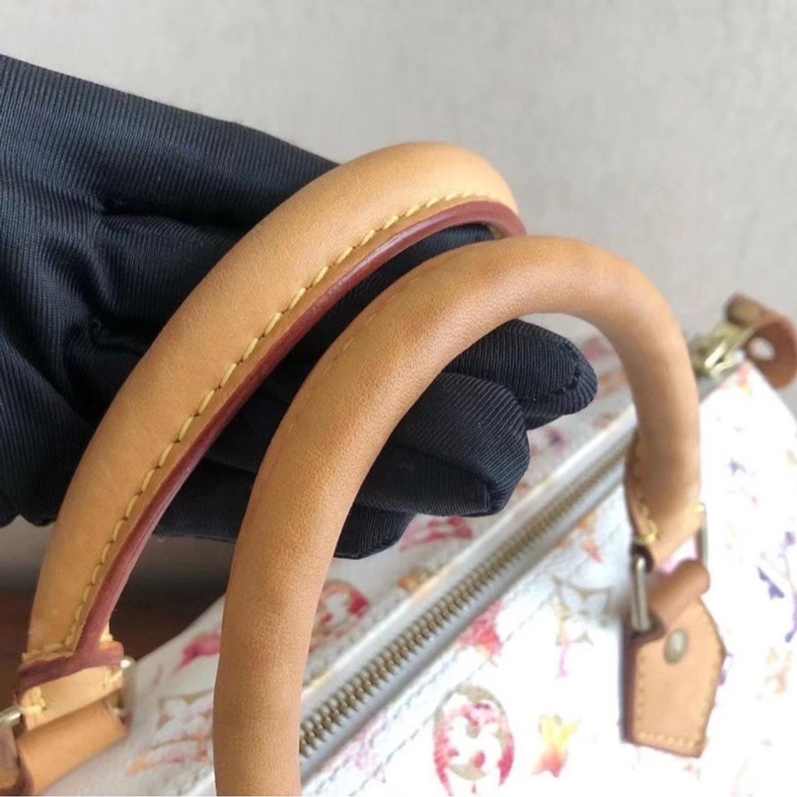 LV 白水彩speedy30,收藏款Marc Jacobs x Richard Prince 08年的合作款-4