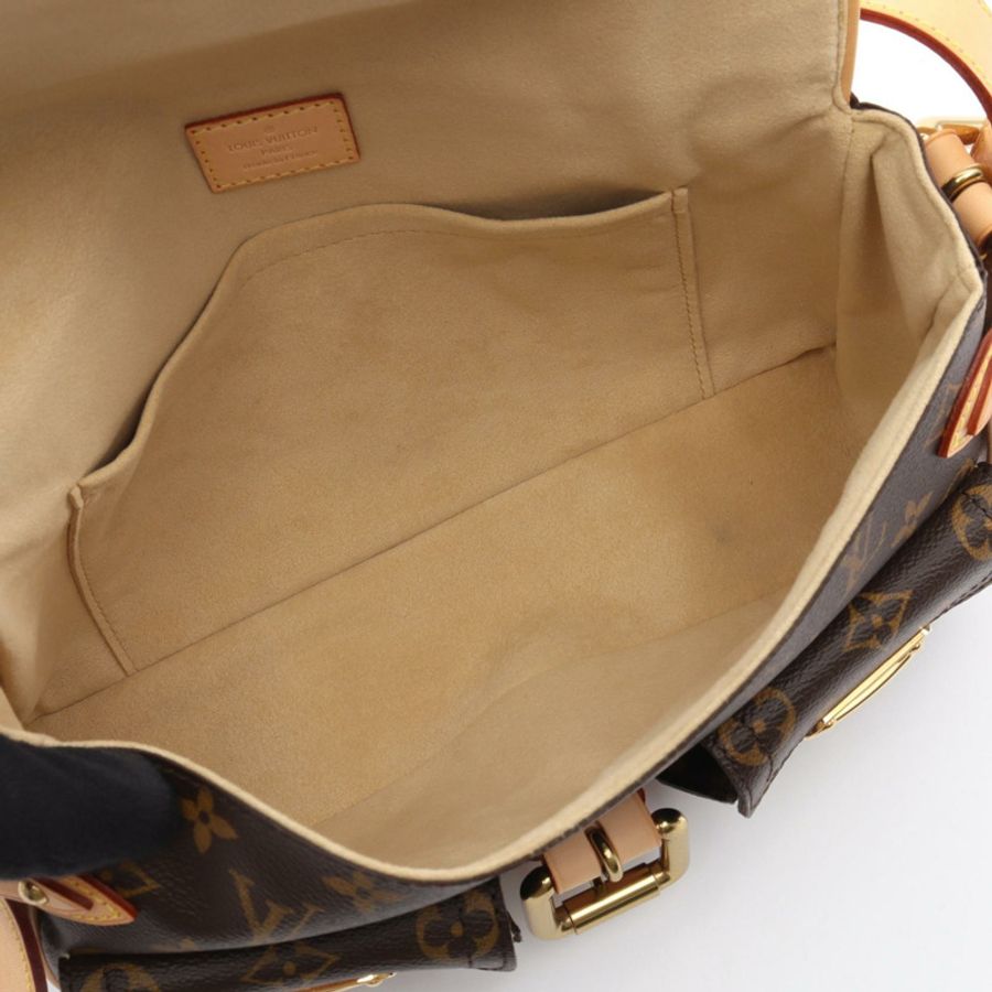 路易威登 Hudson PM 單肩手提包 M40027 Monogram 帆布皮革二手 LV-2