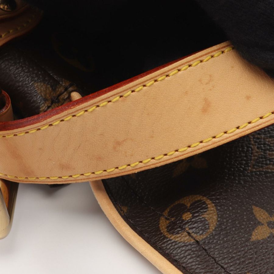 路易威登 Hudson PM 單肩手提包 M40027 Monogram 帆布皮革二手 LV-9