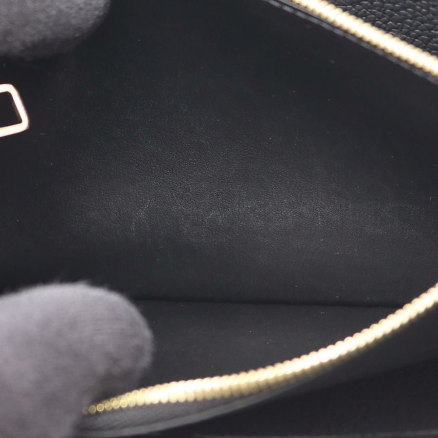 路易威登 Zippy 長皮夾 M61864 Monogram 印花皮革 黑色 二手 LV-4