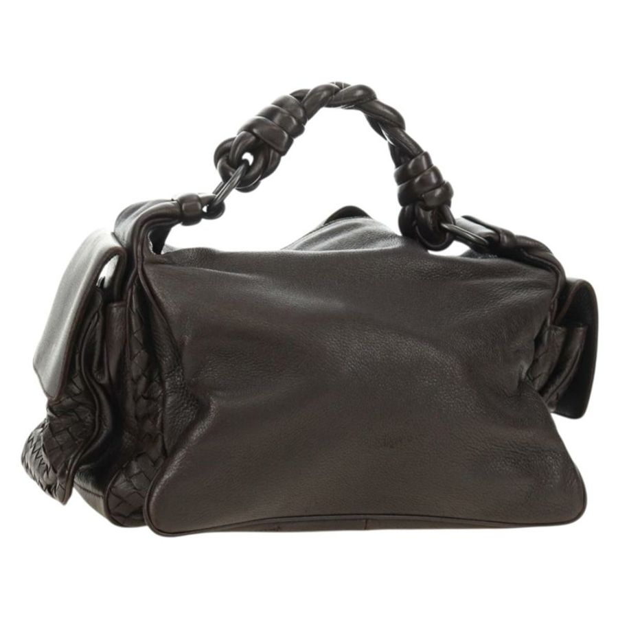 【日本直送】BOTTEGA VENETA INTRECCIATO Cocker 手提包 皮革 棕色 正品 185683V-0