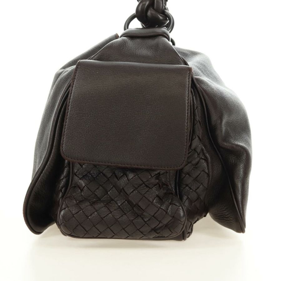【日本直送】BOTTEGA VENETA INTRECCIATO Cocker 手提包 皮革 棕色 正品 185683V-3