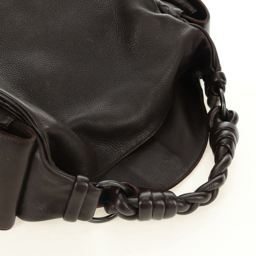 【日本直送】BOTTEGA VENETA INTRECCIATO Cocker 手提包 皮革 棕色 正品 185683V-5