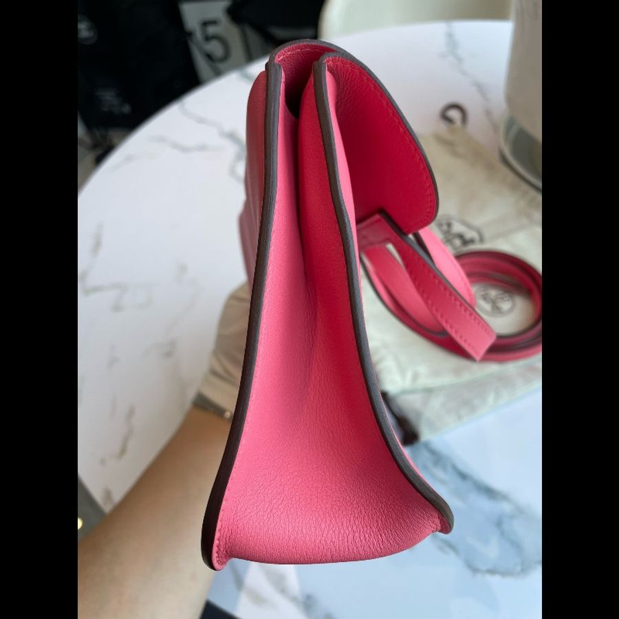 Hermès 愛馬仕 Halzan mini哈喇子
8W唇膏粉銀扣 Swift皮 99新-2