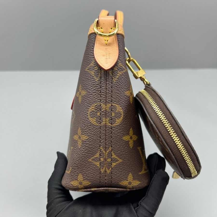 97新 二手LV路易威登neverfull bb老花晶片款-7