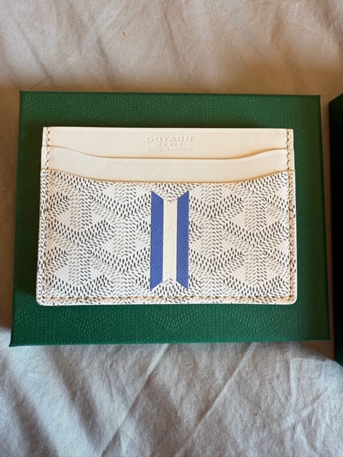 GOYARD 白色限量卡夾 全新-1
