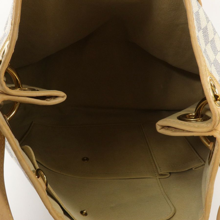 LOUIS VUITTON Damier Azur Galliera PM肩背袋-4