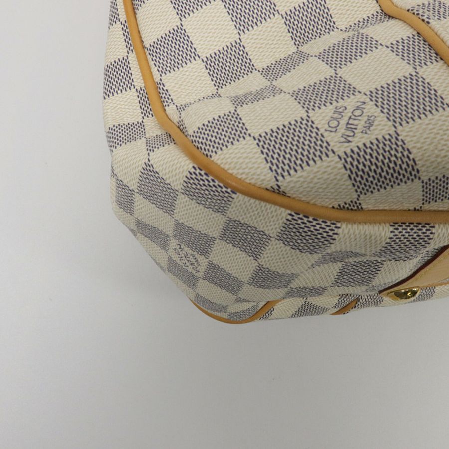 LOUIS VUITTON Damier Azur Galliera PM肩背袋-11