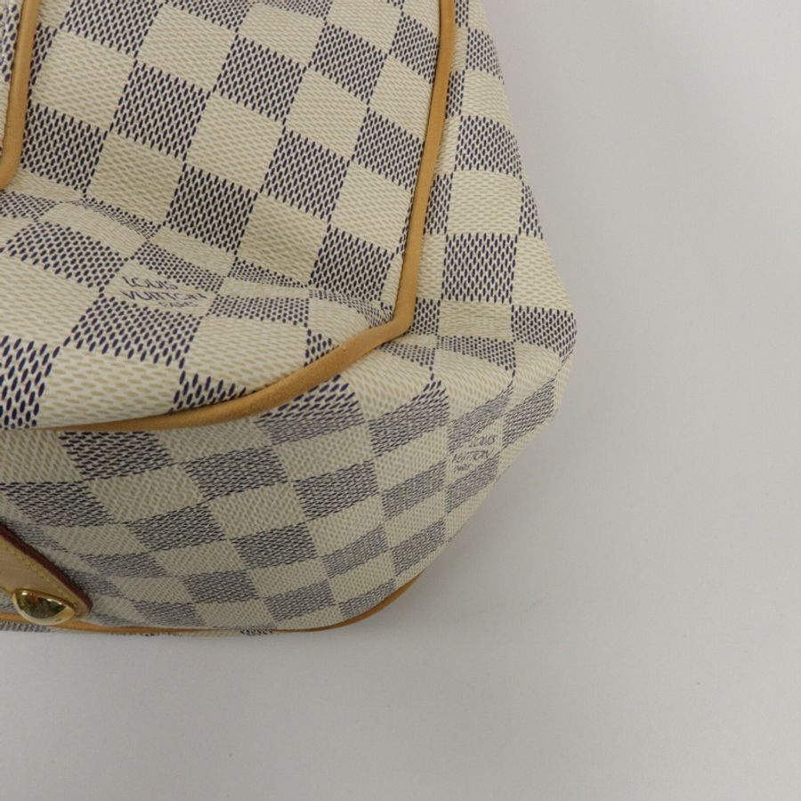 LOUIS VUITTON Damier Azur Galliera PM肩背袋-12