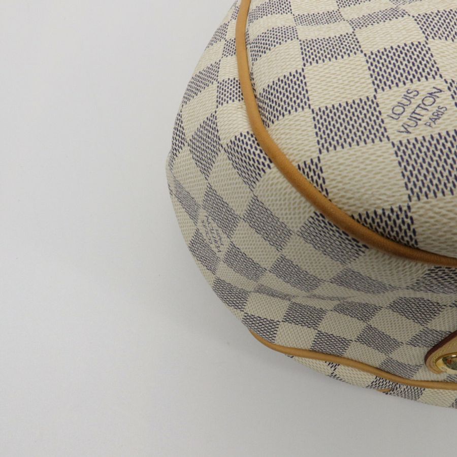 LOUIS VUITTON Damier Azur Galliera PM肩背袋-13