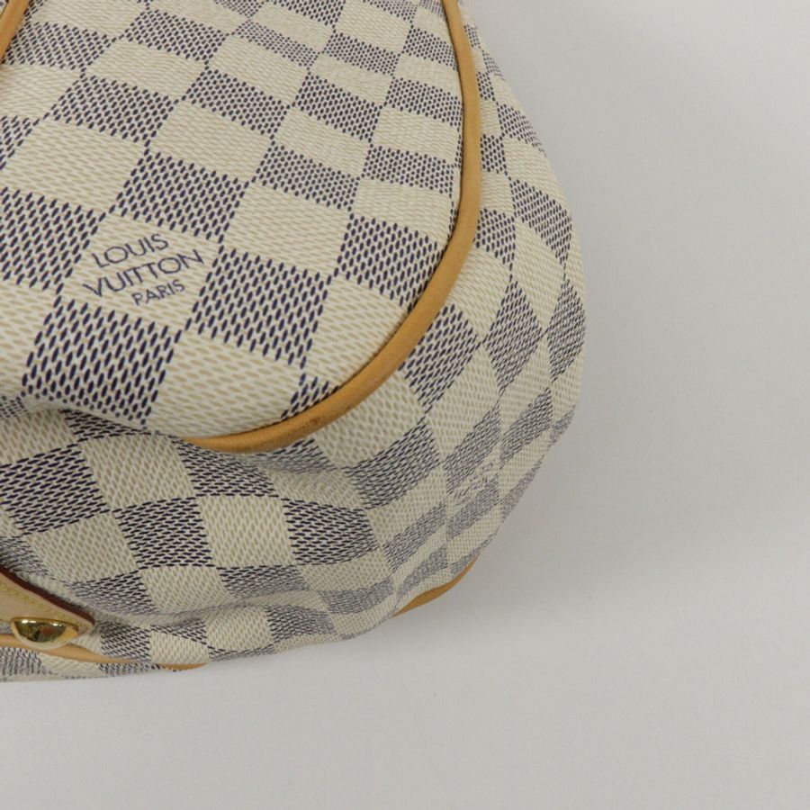 LOUIS VUITTON Damier Azur Galliera PM肩背袋-14