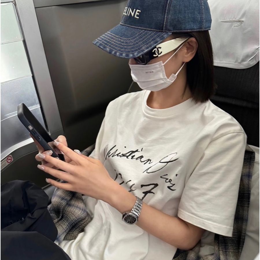 甜售95新香奈兒Chanel爆款熊貓雙色黑白色LOGO太陽眼鏡 黑框墨鏡-10