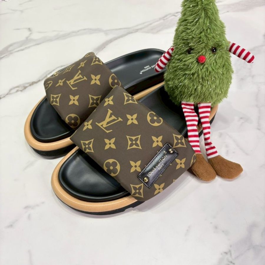 LV Pool Pillow平底涼拖鞋-2