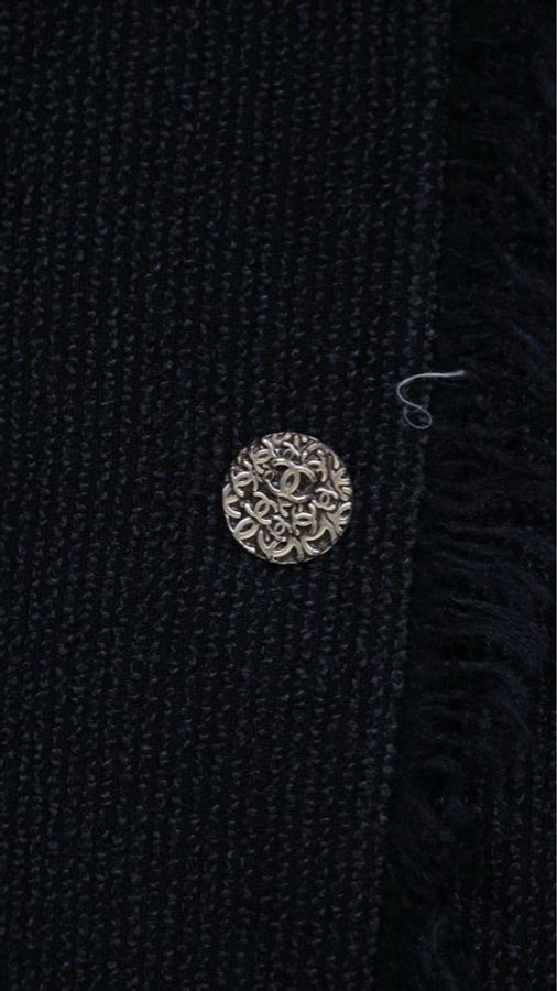 Chanel 04年流苏滚边两口袋外套-7