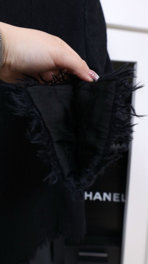 Chanel 04年流苏滚边两口袋外套-8