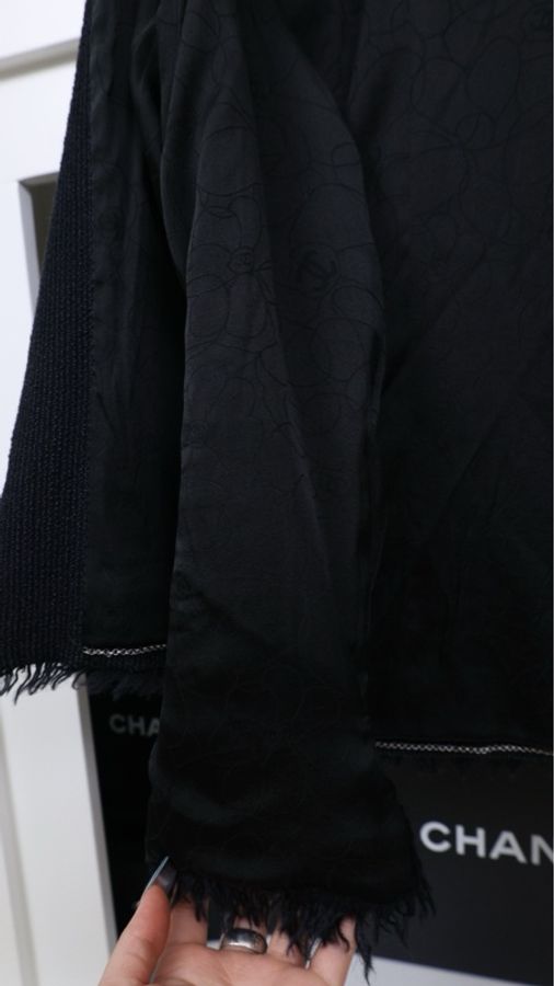 Chanel 04年流苏滚边两口袋外套-13
