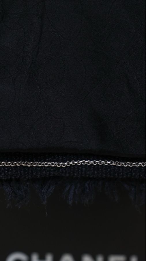 Chanel 04年流苏滚边两口袋外套-15