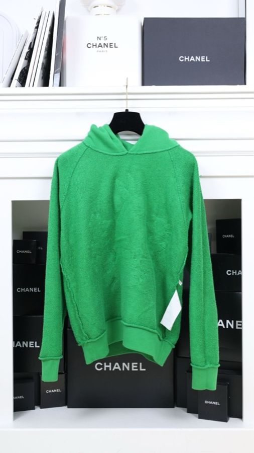 Gucci绿色兔子图案卫衣-4