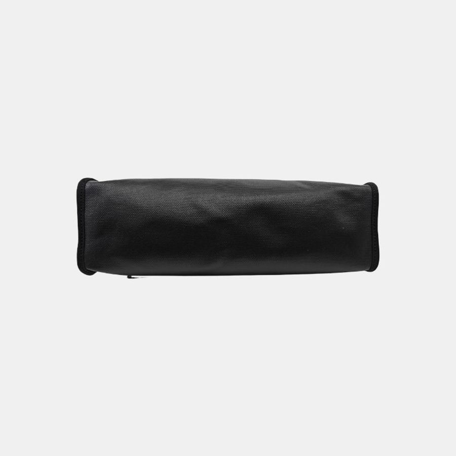 HERMES Herbag黑色防水布 肩背手提包 銀色Z刻 附購買憑證-5