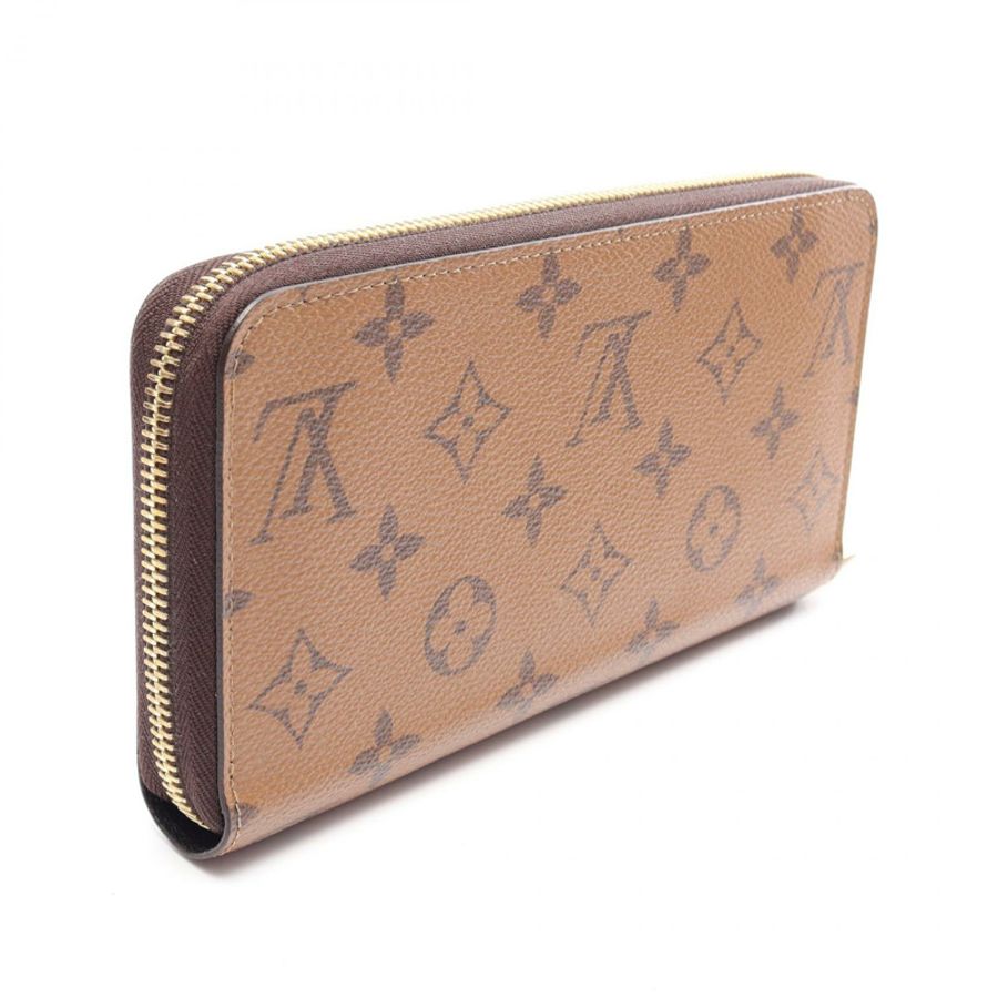 路易威登 Zippy Around 長版皮夾 M82444 Monogram Reverse 帆布二手-1