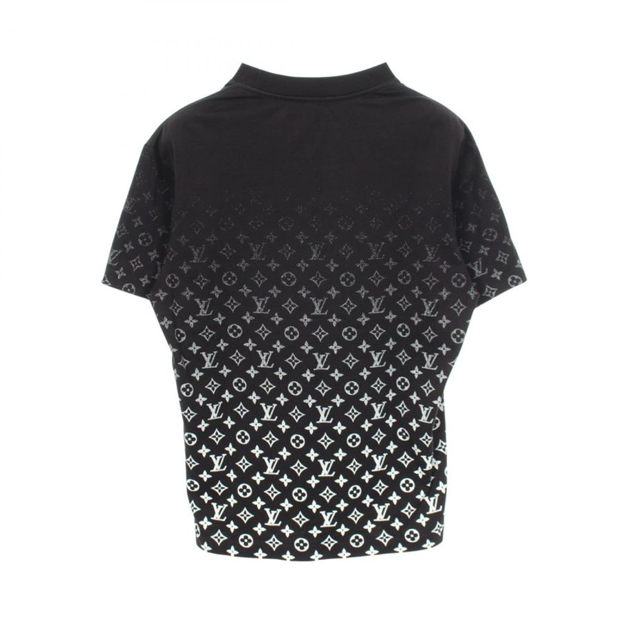 路易威登 Monogram Gradient T 卹 RM202 NPG HJY77W 純棉 黑色 二手 #XS-1