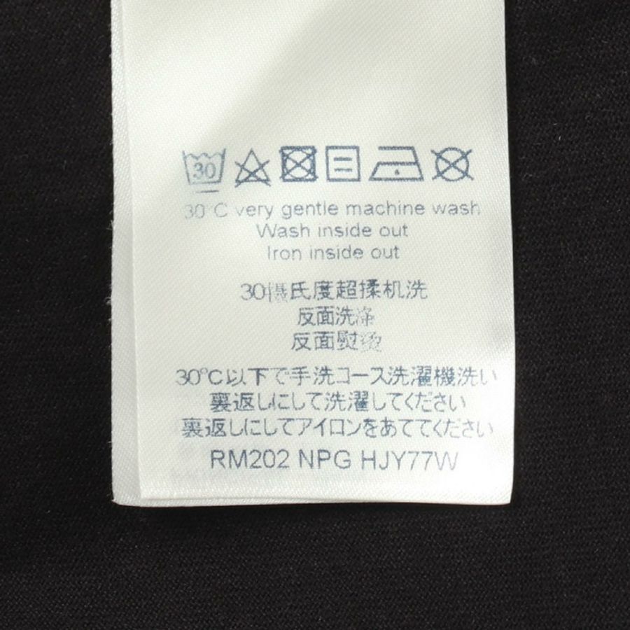路易威登 Monogram Gradient T 卹 RM202 NPG HJY77W 純棉 黑色 二手 #XS-6