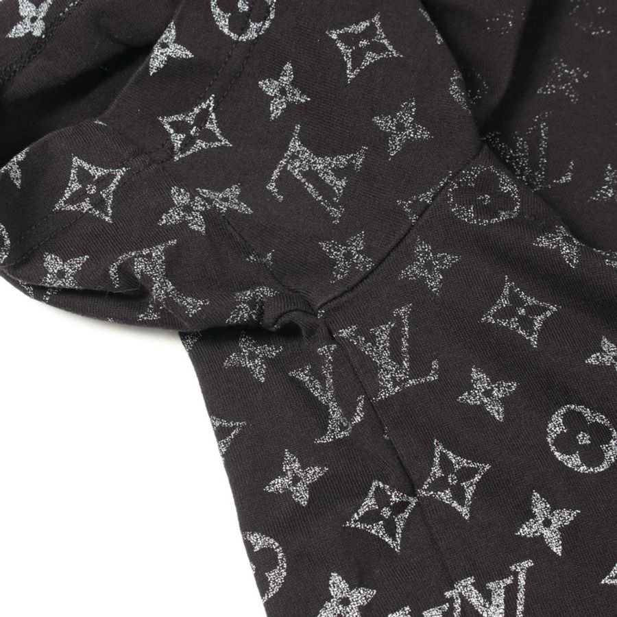 路易威登 Monogram Gradient T 卹 RM202 NPG HJY77W 純棉 黑色 二手 #XS-9