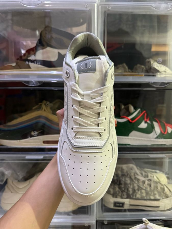 Dior B27 Eu45 灰白低筒-5