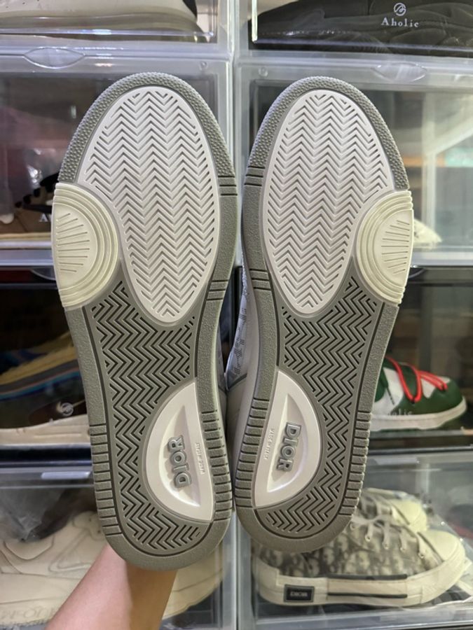 Dior B27 Eu45 灰白低筒-6