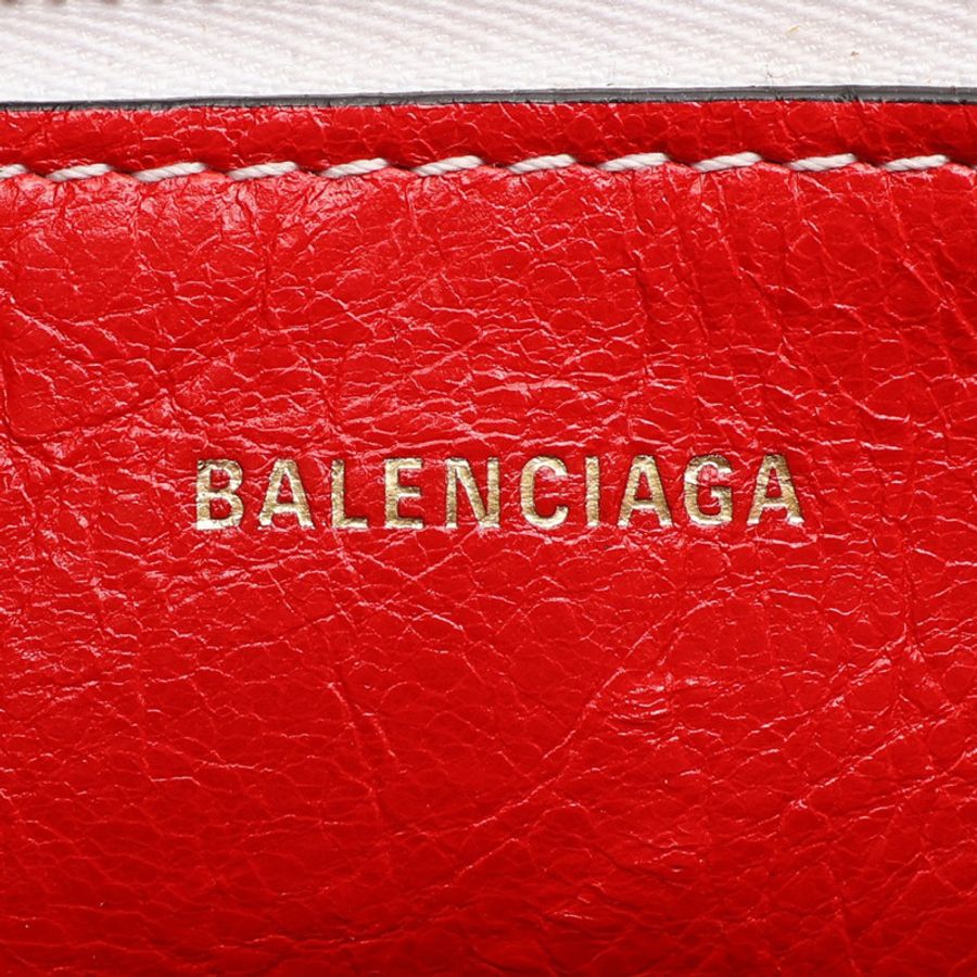 BALENCIAGA 巴黎世家 Small Barbes 兩用包 藍/多色 牛皮 671404-3