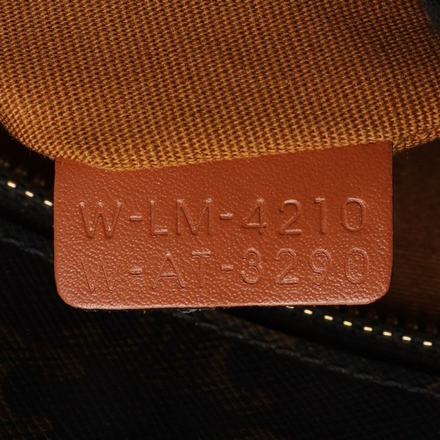 CELINE 賽琳 Vertical Cabas 兩用包 棕色 Triomphe 帆布 191542BZK.04LU-3