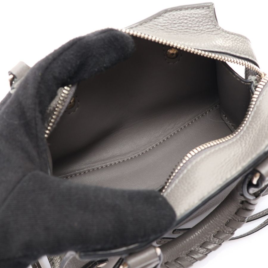 BALENCIAGA 巴黎世家 Neo Classic City 兩用包 灰色 牛皮 638527-3