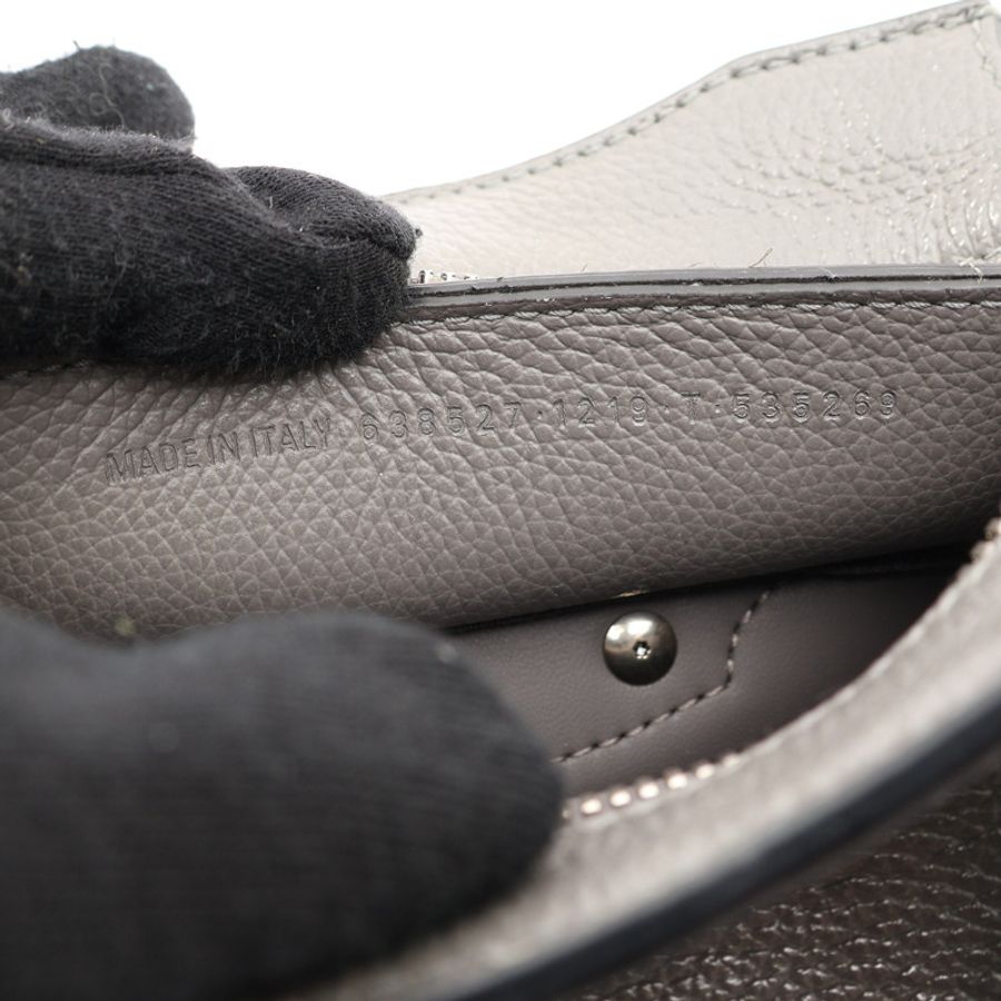 BALENCIAGA 巴黎世家 Neo Classic City 兩用包 灰色 牛皮 638527-6