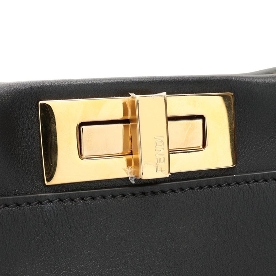 FENDI 芬迪 Peekaboo 兩用包 黑色 牛皮 8BN307 A5AT F14TZ-8